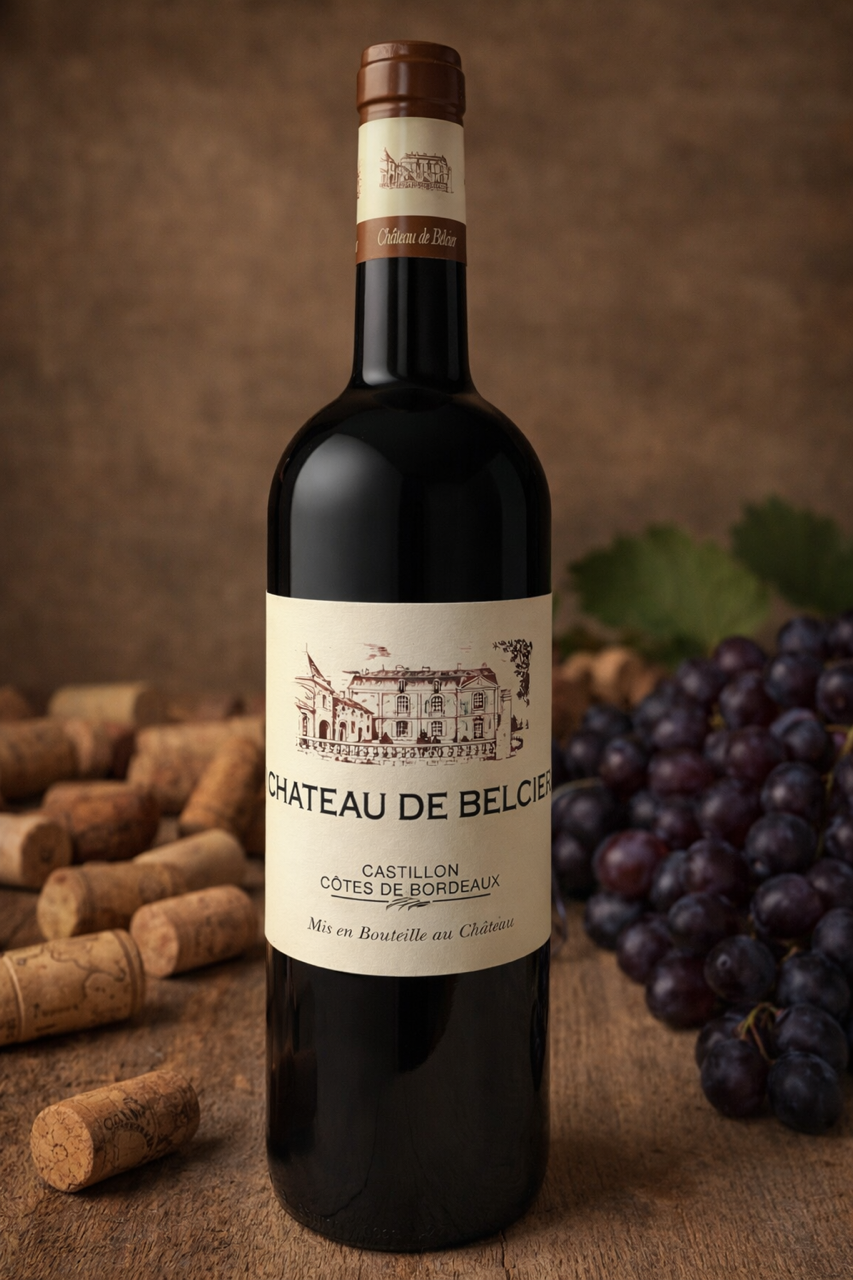 CHATEAU DE BELCIER CASTILLON - COTES DE BORDEAUX 2022