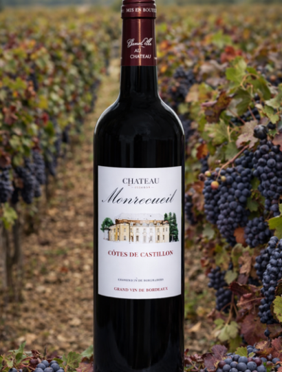 CHATEAU DE MONRECUEIL  CASTILLON - COTES DE BORDEAUX 2022