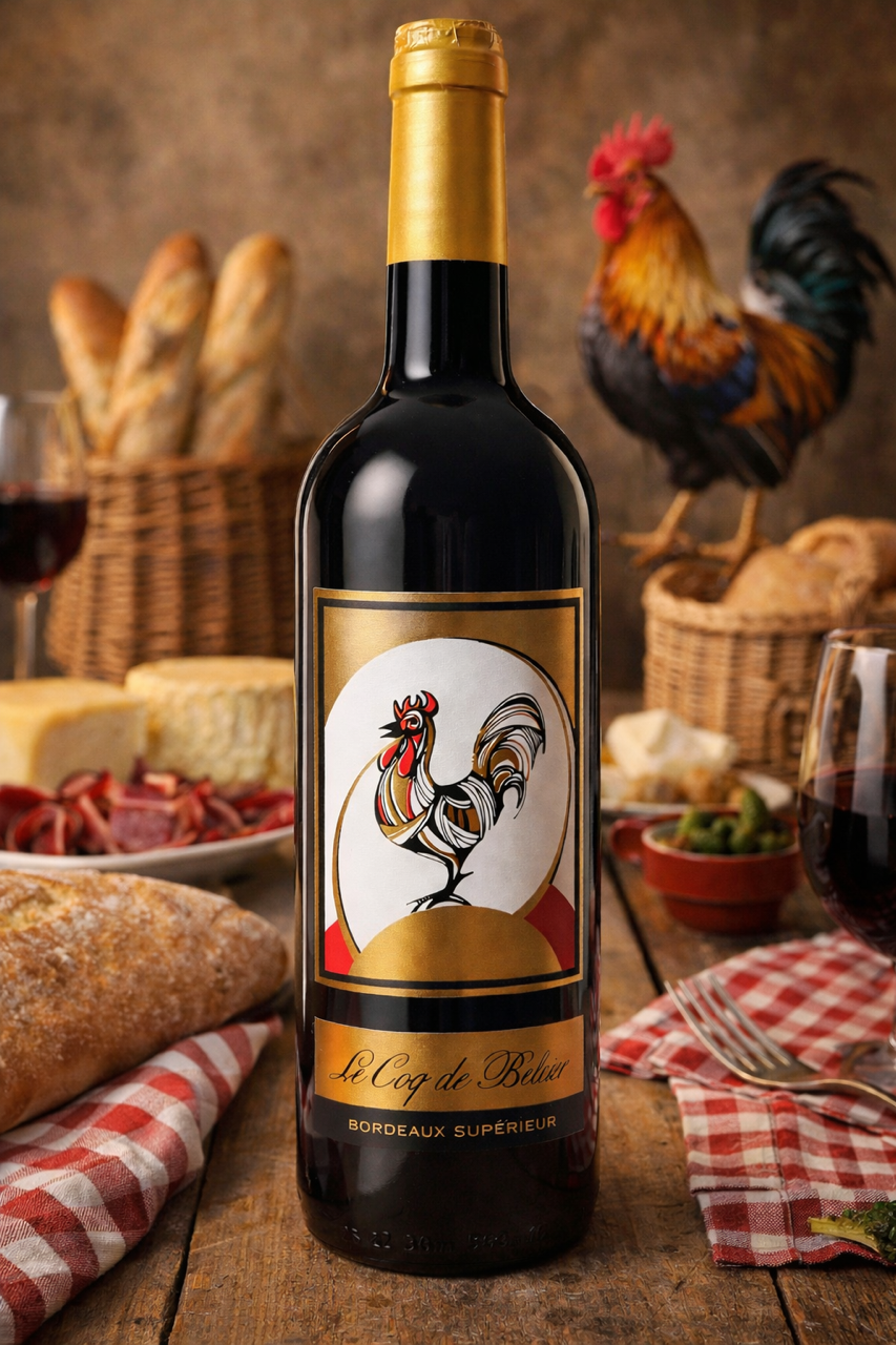LE COQ DE BELCIER  BORDEAUX SUPERIEUR 2019