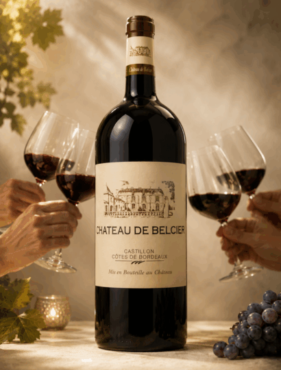 CHATEAU DE BELCIER  CASTILLON - COTES DE BORDEAUX 2016