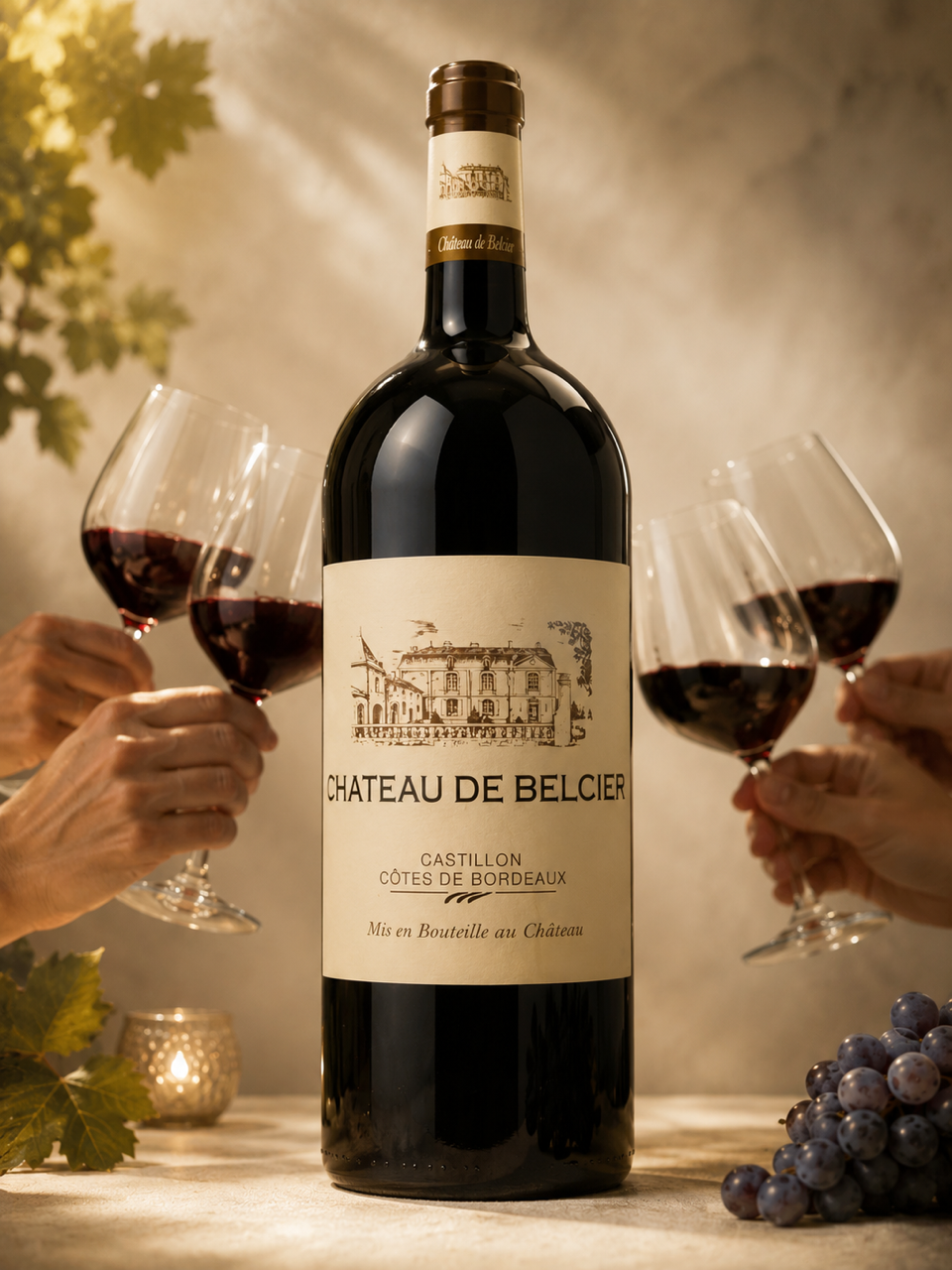 CHATEAU DE BELCIER CASTILLON - COTES DE BORDEAUX 2019