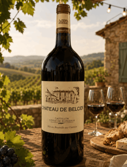 CHATEAU DE BELCIER  CASTILLON - COTES DE BORDEAUX 2018