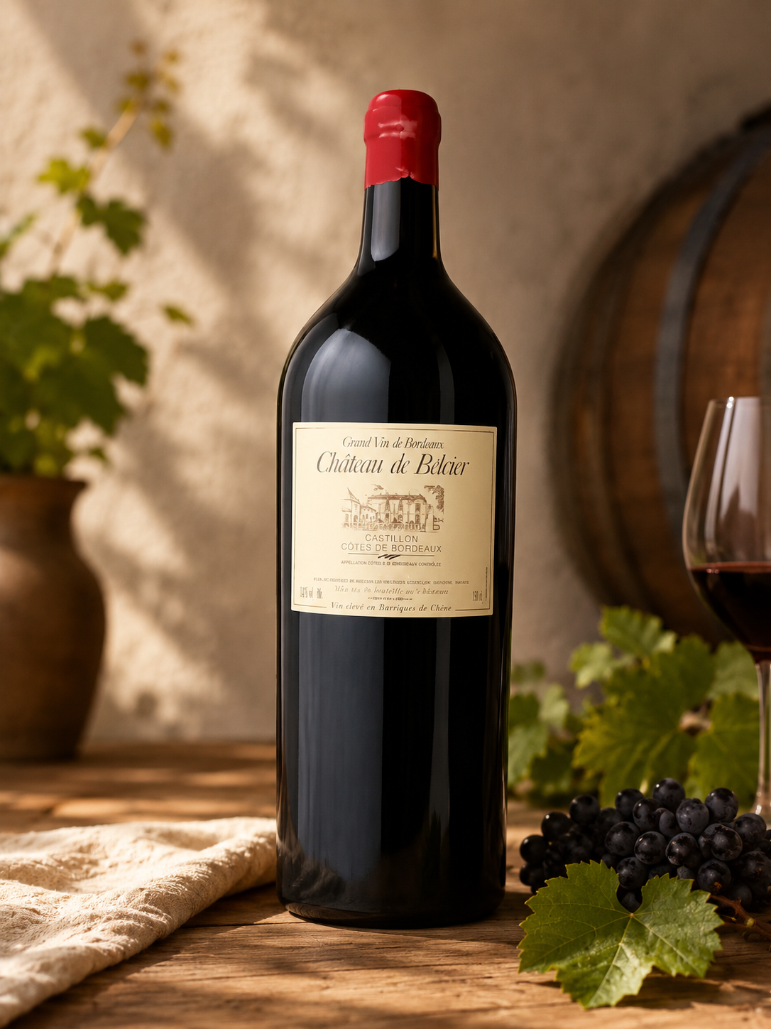 CHATEAU DE BELCIER CASTILLON - COTES DE BORDEAUX 2019